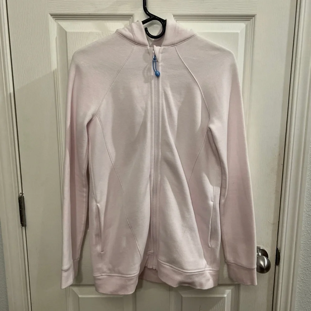 Ivivva by Lululemon pink scuba zip up size 14 youth